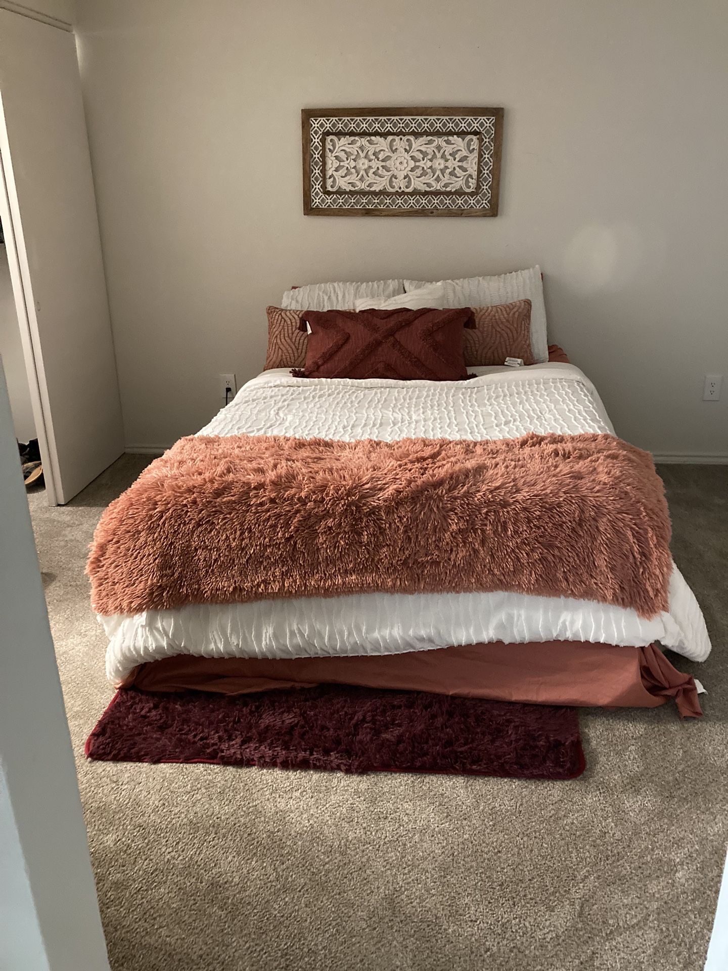 Mattress, Box Spring, And Bed Frame
