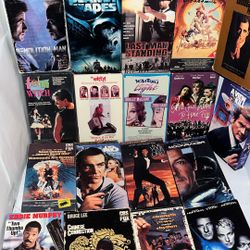 VHS Movie Bundle Lot All For $40