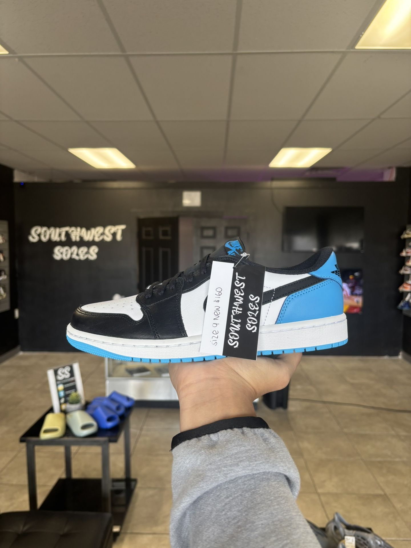Jordan 1 Low Powder Blue Size 9 Available In Store!