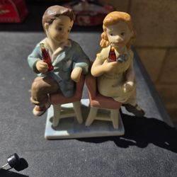 1998 Coca-Cola Porcelain Figures