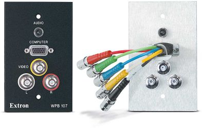 Extron WPB 107 Wallplate