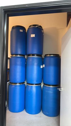 FREE- 55 Gallon Plastic Drums