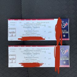 Texans Ravens Game (Christmas) 