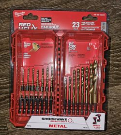 Titanium Drill Bit Set 23 Pc