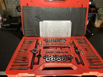 Snap on 76 piece tap and die set