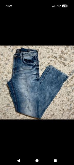 SALVAGE Buckle Men's Classic Straight Leg Jeans