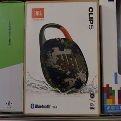 JBL CLIP 5 CAMO Model Bluetooth Portable Speaker