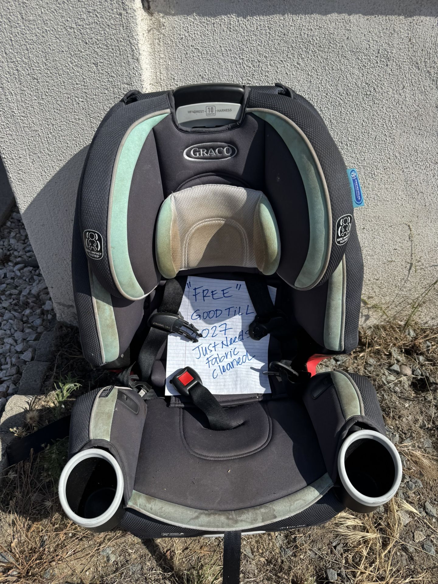 Free Graco 4ever Deluxe Car seat NOT EXPIRED