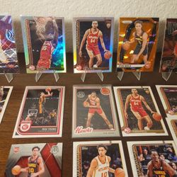 21 Atlanta Hawks Basketball Cards,  Panini Prizm/ Mosaic, Topps, Foils, Inserts, Rookies