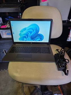 HP. 15.6" Laptop-Windows 11-256 GB SSD, Radeon Graphics - $160