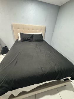 Queen Frame and Matress