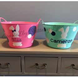Personalized Easter baskets