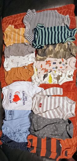 Boys onesies with prints