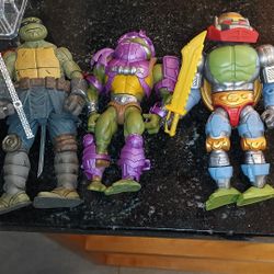 Ninja Turtles Action Figures $10..Ea