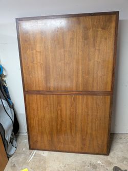 Solid wood dining room table