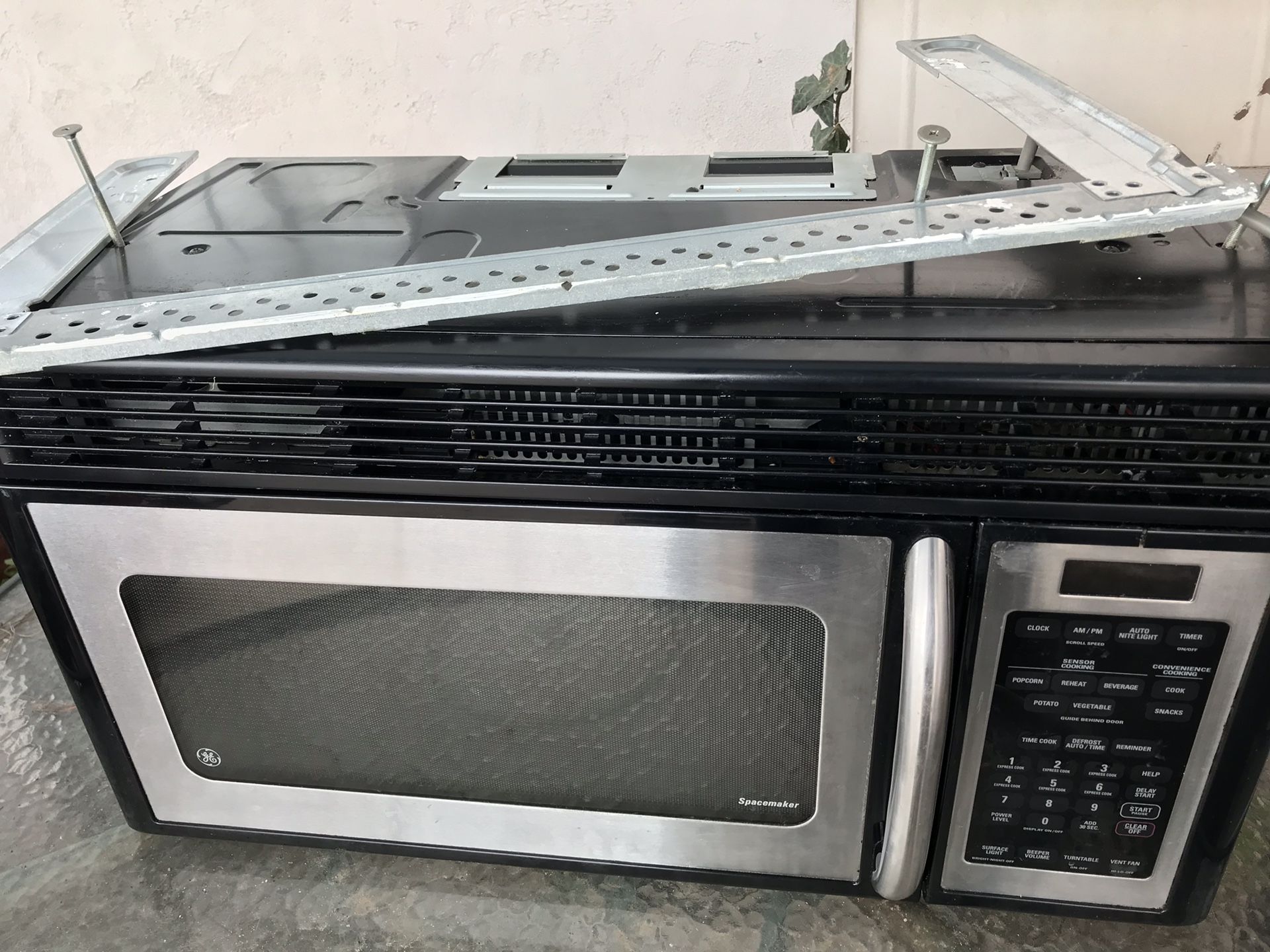 Ge spacemaker microwave jvm1650sh01 deals