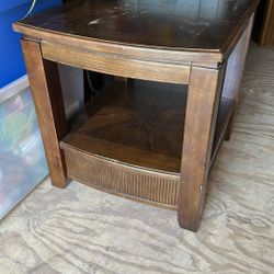Solid Wood Night Stand 
