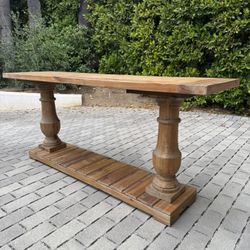 Solid Wood Console Table