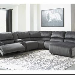 Clonmel 6-Piece Reclining Sectional- Ashley Furniture