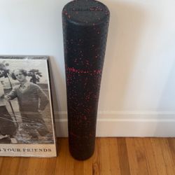 Black And Red Foam Roller