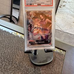 2025 One Piece Promos #038 Boa Hancock Psa Magazine Exclusive PSA 10