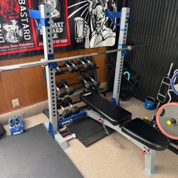 Olympic Bench Squat Rack Combo