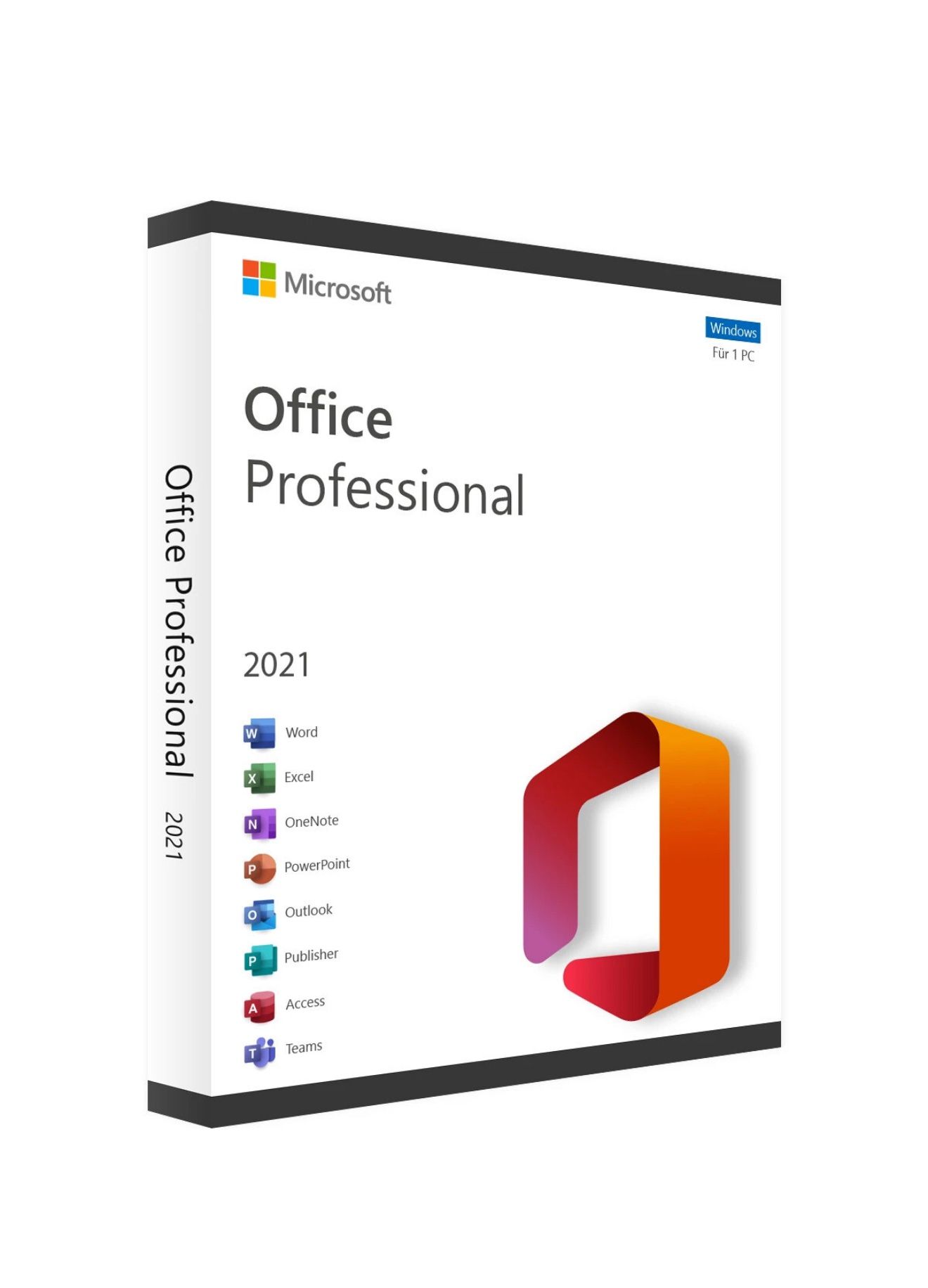 Office 2021 Pro Plus 32/64 Bit Lifetime License Key – For Windows (5 PC)