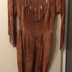 Western Frindge Dress 