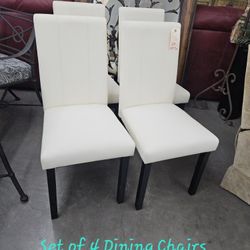 Chairs Set Of 4 "NEW"We are located at 2811 East Bell road. Another Time Around Furniture.
