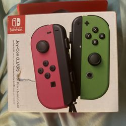 Nintendo Joy-Con (L/R) - Neon Pink/Neon Green