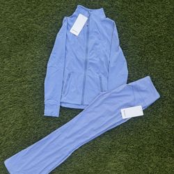 Lululemon Flared Blue Set 