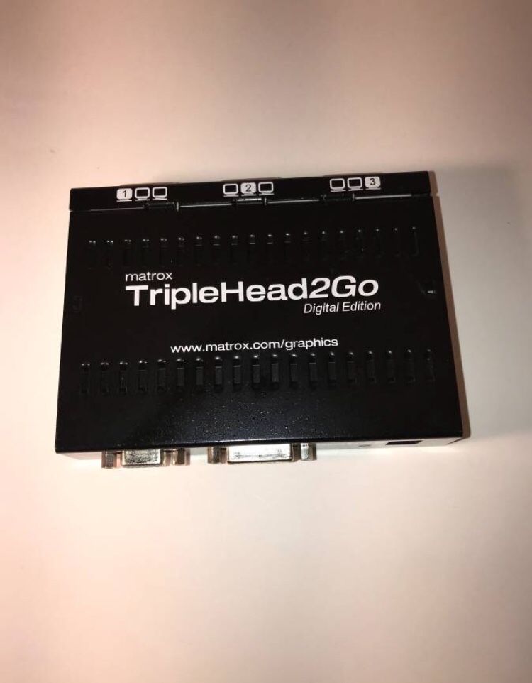 Matrox T2G-D3D-IF TripleHead2Go Digital Edition.