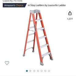 6’ Fiberglass Ladder