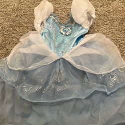 Girls Disney Cinderella Dress 3 3t