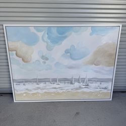 Nautical Coastal Decor Picture 47” X 35 1/2” - Model Home Decor 