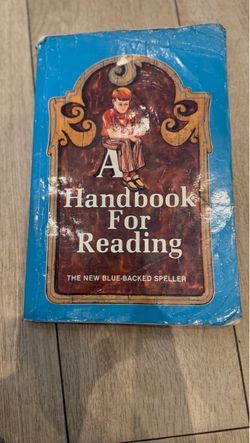 A Handbook For Reading – New Blue-Backed Speller