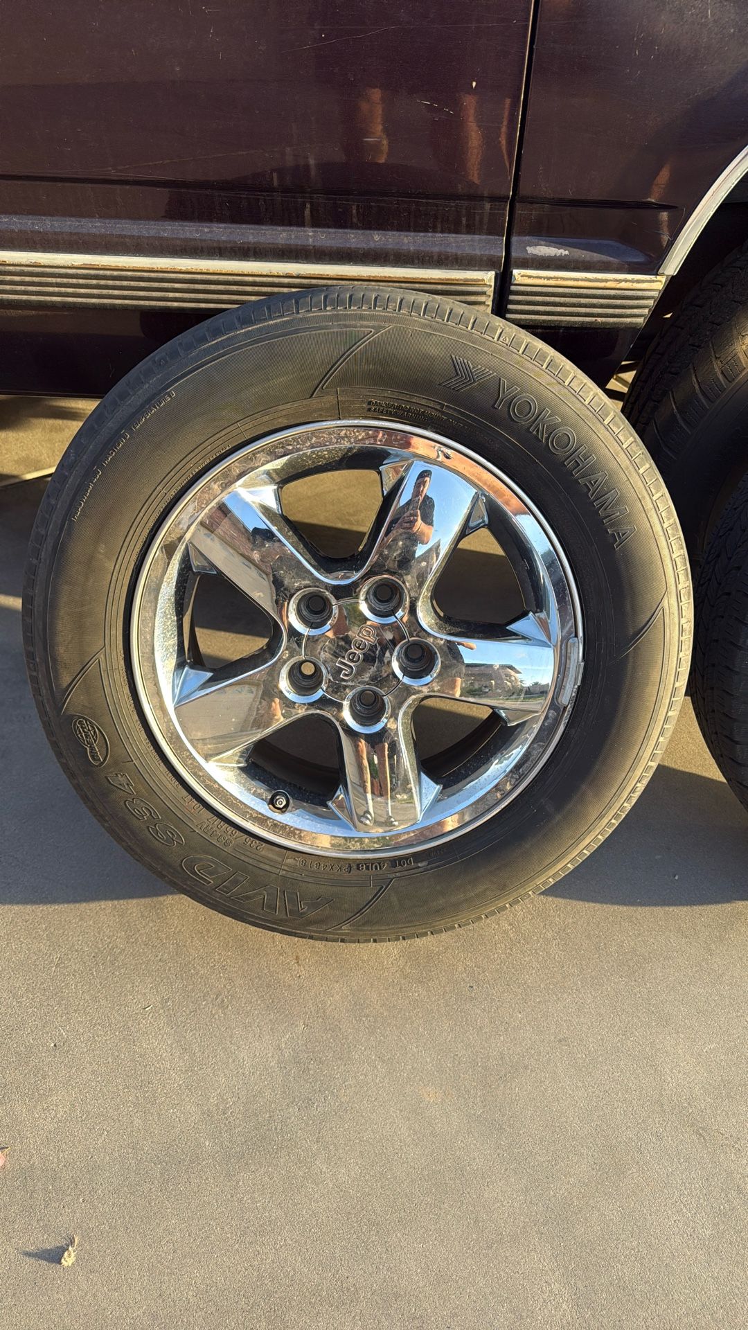 Jeep Grand Cherokee Chrome 17s (2002-2004)