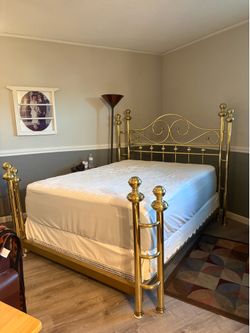 Brass Queen Bed Frame