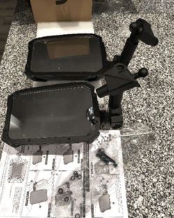 JOYTUTUS Mirrors Doors Off for 2018-2023 Wrangler JL/JLU & Gladiator JT (NOT FIT 2024 2025 Wrangler & Gladiator JT), Adjustable Anti-Vibration Design 