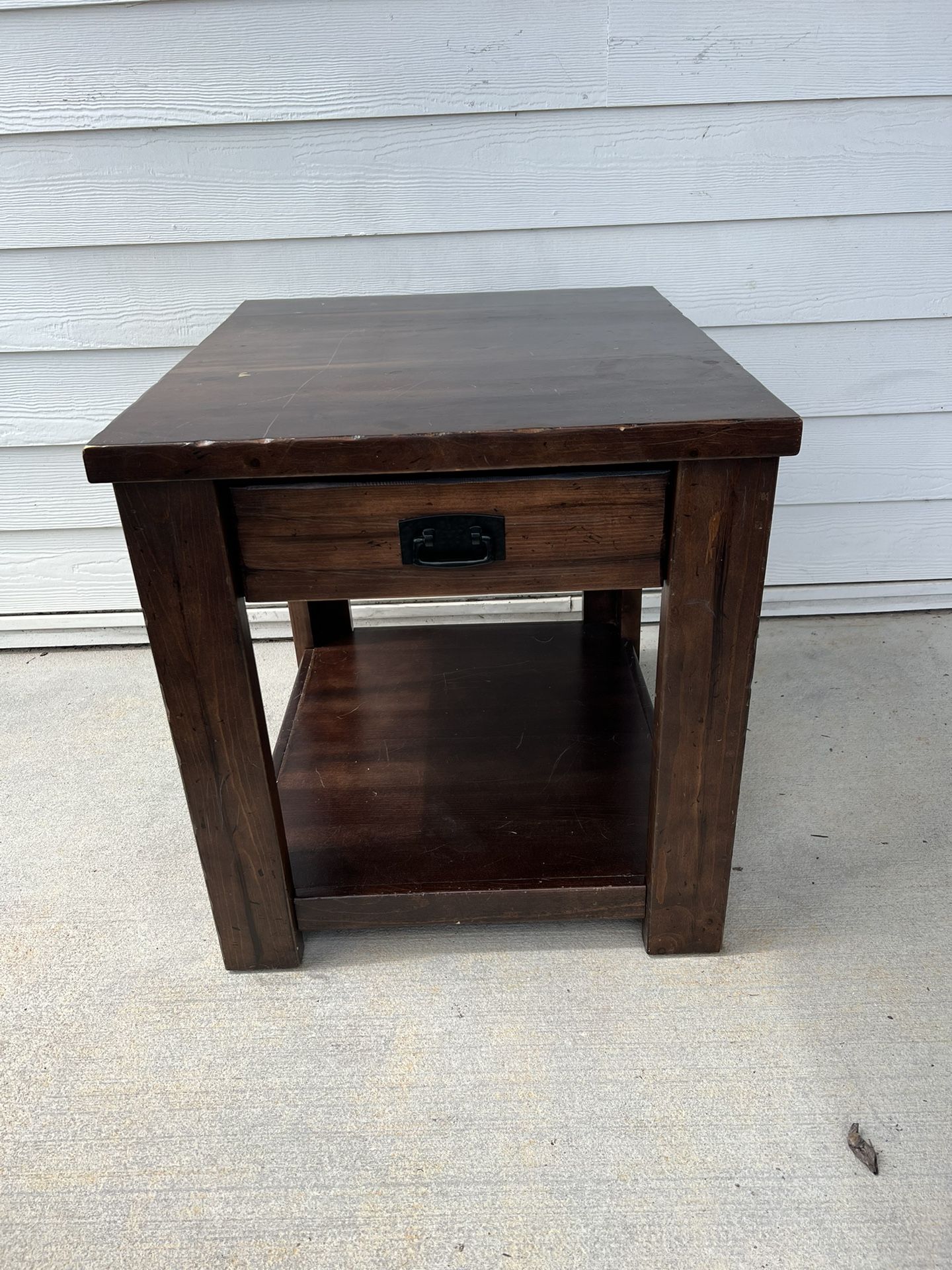 Wooden End table
