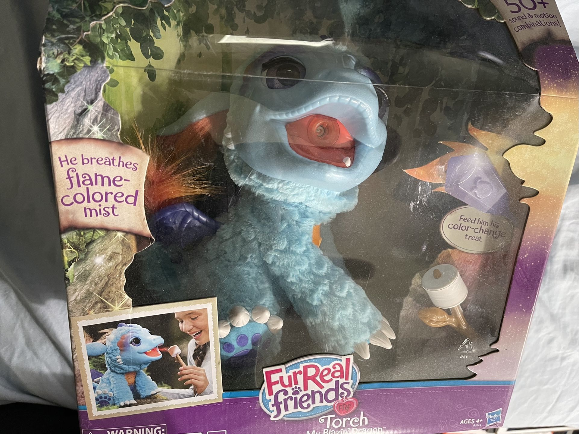 FurReal Friends Torch My Blazin' Dragon Pet Hasbro New Sealed