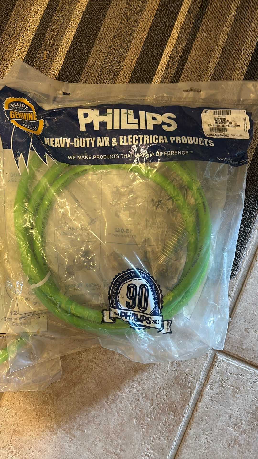 10 Ft 7 Pin Straight Cord
