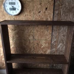 Rustic Bookshelf Tv Unit