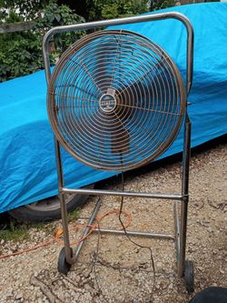 High velocity fan