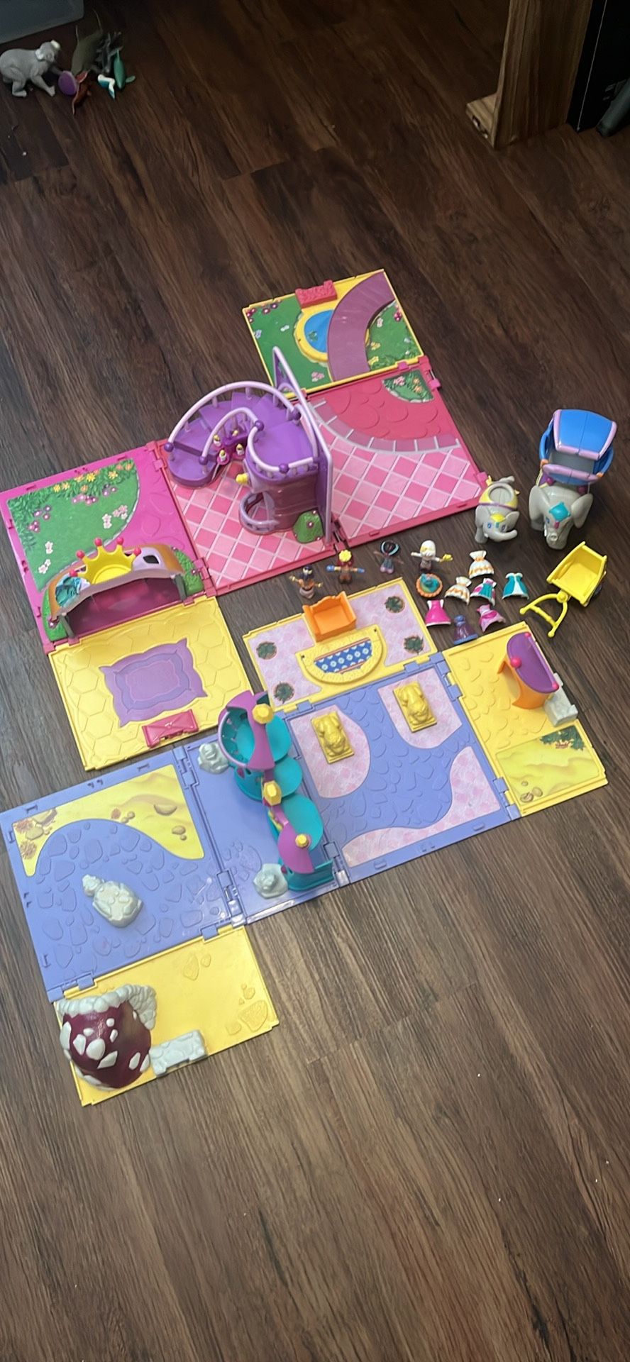 Vintage 2000’s Little Tikes Disney Princess Fairytale Playsets