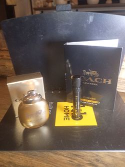 Coach Gold New York Parfum Mini 0.15oz 4.5ml EAU DE Perfume Brand New In Box