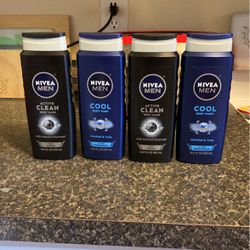 Nivea Men’s Body Wash-4 Items!($19.08+ Value )