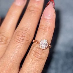 Moissanite Ring 