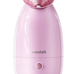 Facial Steamer Nano Ionic, Face Steamer for Deep Cleaning Unclogs Pores Hydrating, Warm Mist Face Humidifier Skin Care for Home Facial SPA Sauna Salon