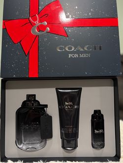 Coach Black Perfume Set